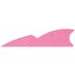 Gateway Batwing Feathers Flo Pink 2 in. LW 50 pk.