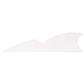 Gateway Batwing Feathers Flo White 2 in. LW 50 pk.