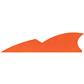 Gateway Batwing Feathers Tangerine 2 in. LW 50 pk.