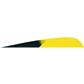 Gateway Parabolic Feathers Kuro Flo Yellow 4 in. LW 50 pk.