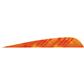 Gateway Parabolic Feathers Tre White/Orange 4 in. LW 50 pk.