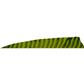 Gateway Shield Cut Feathers Barred Chartreuse 4 in. LW 50 pk.