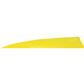 Gateway Shield Cut Feathers Flo Yellow 4 in. LW 50 pk.