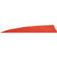 Gateway Shield Cut Feathers Red 4 in. LW 50 pk.