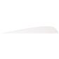 Gateway Parabolic Feathers Flo White 4 in. RW 50 pk.