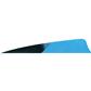 Gateway Shield Cut Feathers Kuru Blue 4 in. RW 50 pk.