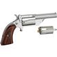 NAA Ranger II Revolver Combo 22 LR/.22 WMR Stainless/Wood 2.5 in. 5 rd.