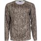 Habit Men's Siesta Cape Long Sleeve Perf Tee M-Mossy Oak New Bottomland