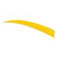 Trueflight Shield Cut Feathers Yellow 5 in. RW 100 pk.