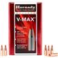 Hornady V-Max Bullets 17 Cal. .172 25 gr. V-Max 100 Box