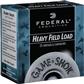 Federal Game-Shok Heavy Field Load 12 ga. 2.75 in. 1 1/4 oz. 4 Shot 25 rd.