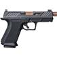 Shadow Systems MR920 Elite Slide Optic Pistol 9mm 4 in. Black Frame Threaded Barrel Bronze 15 rd