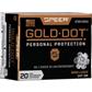 Speer Gold Dot Personal Protection Pistol Ammo 9mm 147 gr. HP 20 rd.