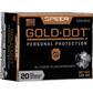 Speer Gold Dot Personal Protection Pistol Ammo 357 Sig. 125 gr. HP 20 rd.