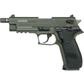 GSG Firefly Pistol 22 LR. 4.9 in. Green Threaded Barrel 10 rd.