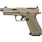 Shadow Systems XR920 Elite Slide Optic Pistol 9mm FDE Frame 5.5 in. Threaded Barrel Black 17 rd