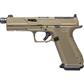 Shadow Systems DR920 Elite Slide Optic Pistol 9mm FDE Frame 4.99 in. Threaded Barrel Black 17 rd