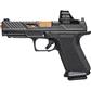 Shadow Systems MR920 Elite Slide Holosun Pistol 9mm 4 in. Black Frame Unthreaded Bronze 15 rd.