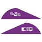 Bohning Blazer Vanes Purple 36 pk.