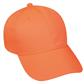 Outdoor Cap 6 Panel Mid Profile Hat Blaze Orange