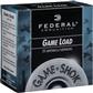 Federal Game-Shok Upland Load 12 ga. 2.75 in. 1 oz. 6 Shot 25 rd.