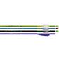 Easton Genesis Arrows Purple/Black/Teal/Green 1820 3 in. Vanes 72 pk.