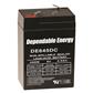 American Hunter Rechargeable Battery 6V F-Tab