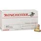 Winchester Best Value Pistol Ammo 40 S&W 180 gr Bonded Jacket Hollow Point 50 rd