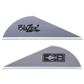 Bohning Blazer Vanes Silver 100 pk.