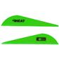 Bohning Heat Vanes Neon Green 36 pk.