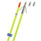 Fin Finder Raider Pro Bowfishing Arrow Flo Green with Riptide Point