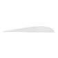 Gateway Parabolic Feathers White 5 in. RW 100 pk.