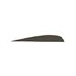 Gateway Parabolic Feathers Black 4 in. RW 100 pk.