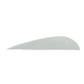 Trueflight Parabolic Feathers White 3 in. RW 100 pk.