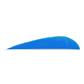 Trueflight Parabolic Feathers Blue 3 in. RW 100 pk.