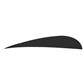 Trueflight Parabolic Feathers Black 4 in. RW 100 pk.