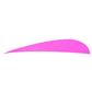 Trueflight Parabolic Feathers Pink 4 in. RW 100 pk.